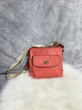 Coach Park Leather Swingpack Crossbody Bag